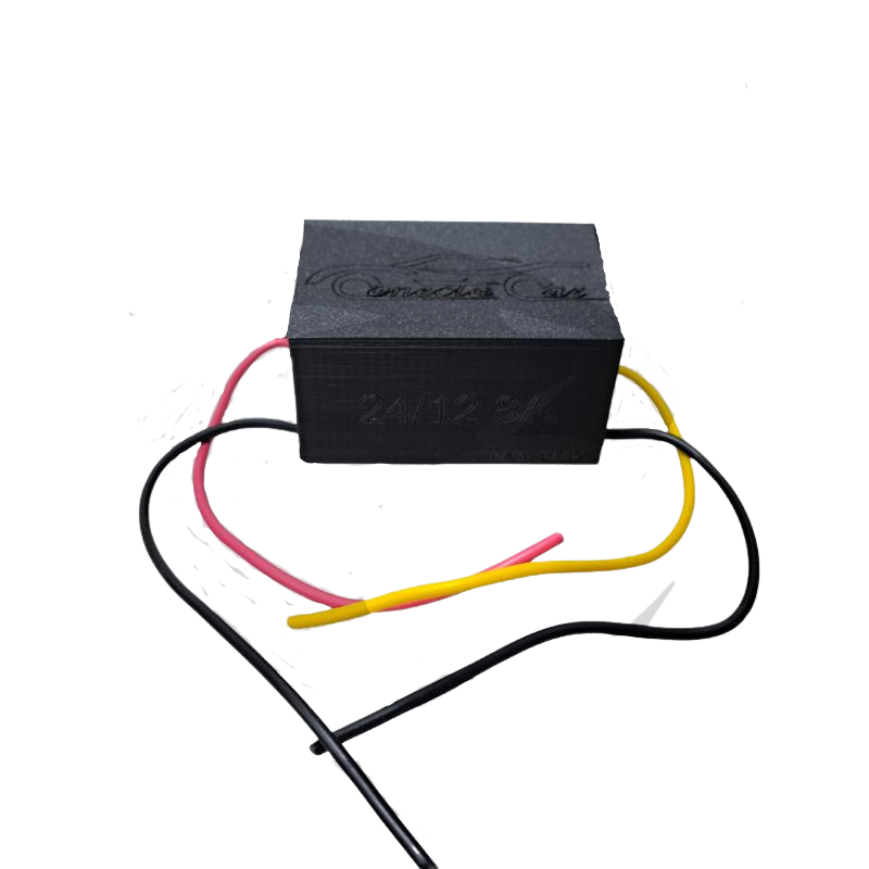 CONVERSOR 24V - 12V 8 AMPERES CONECTA CAR