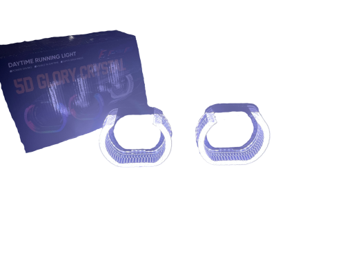 DRL ANGEL EYES FUNÇÃO MEIA LUZ BRANCO 2.5" FORCE FULL