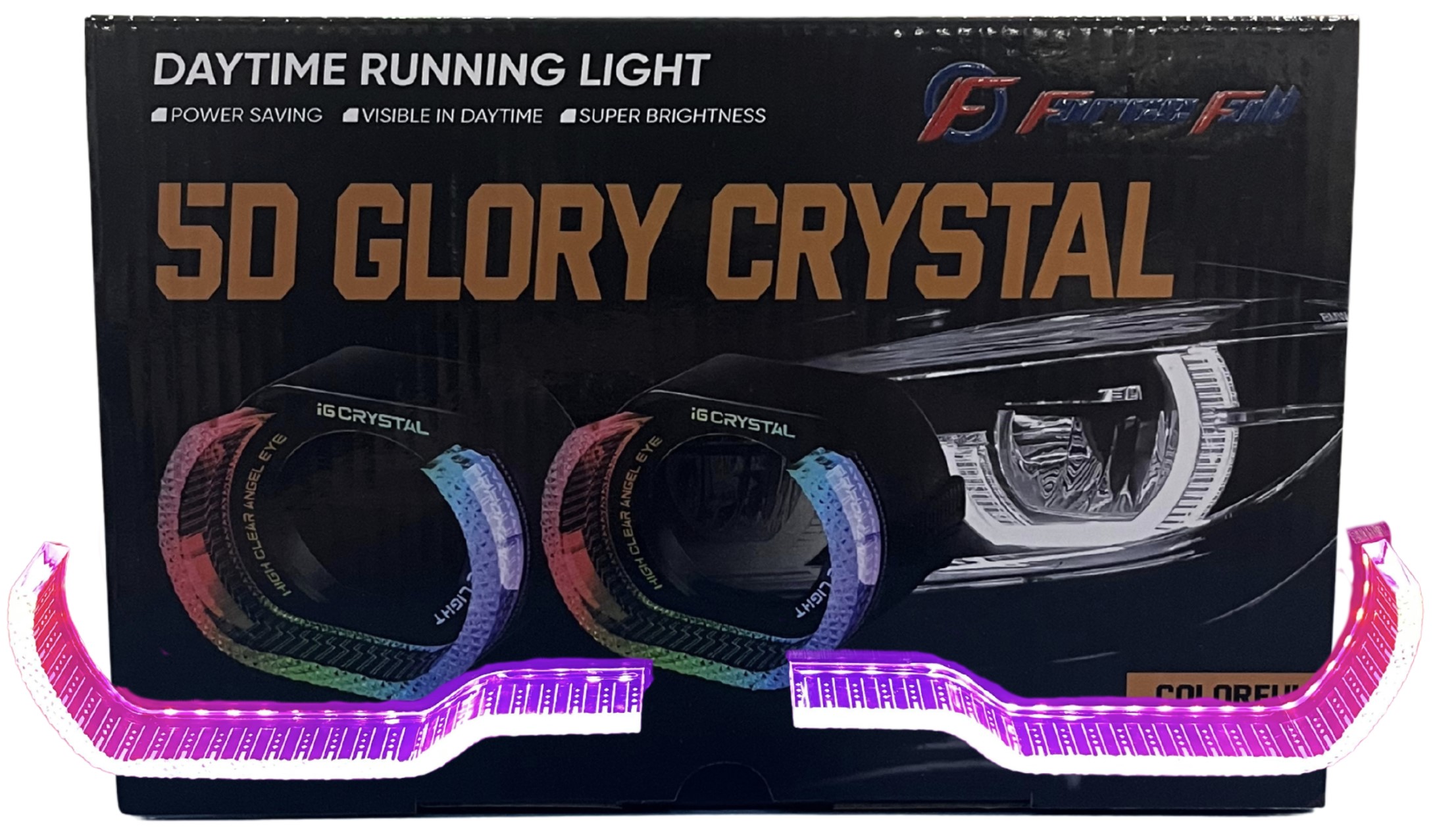 DRL ANGEL EYES FUNÇÃO RGB FORCE FULL