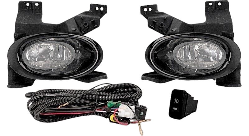 FAROL DE MILHA CITY 2009 > 2011 BOTÃO MODELO ORIGINAL SHOCKLIGHT