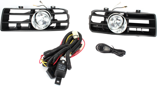 FAROL DE MILHA GOLF 1999 > 2006 BOTÃO MODELO UNIVERSAL SHOCKLIGHT