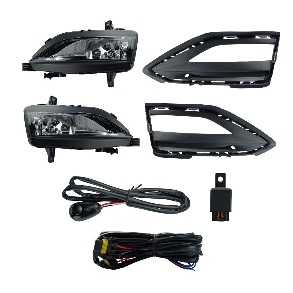 FAROL DE MILHA JETTA 2019/2021 BOTAO ALTERNATIVO COM MOLDURA