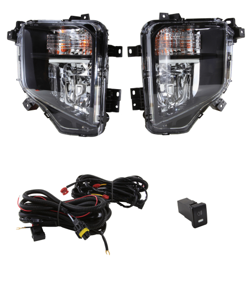 FAROL DE MILHA L200 TRITON 2021 > BOTÃO MODELO ORIGINAL SHOCKLIGHT