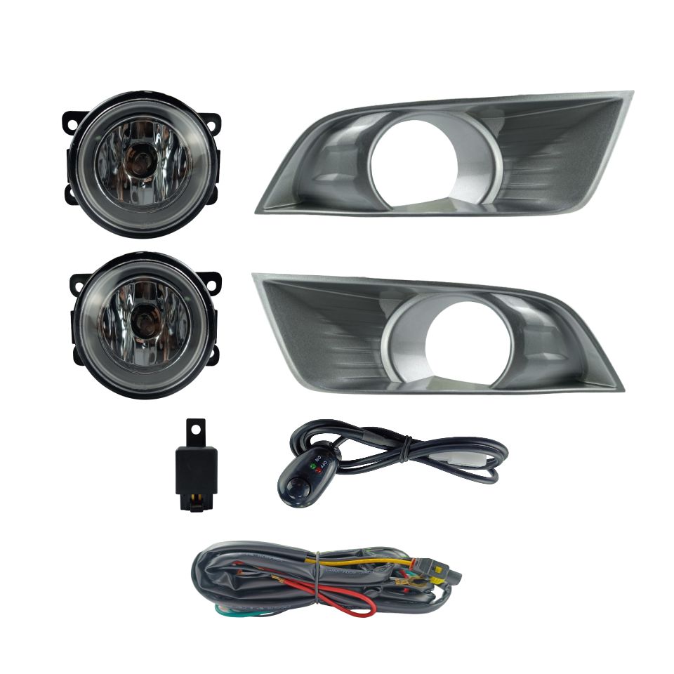 FAROL DE MILHA RANGER 2016 A 2019 MOLD.CROMADA BOTÃO ALTERNATIVO