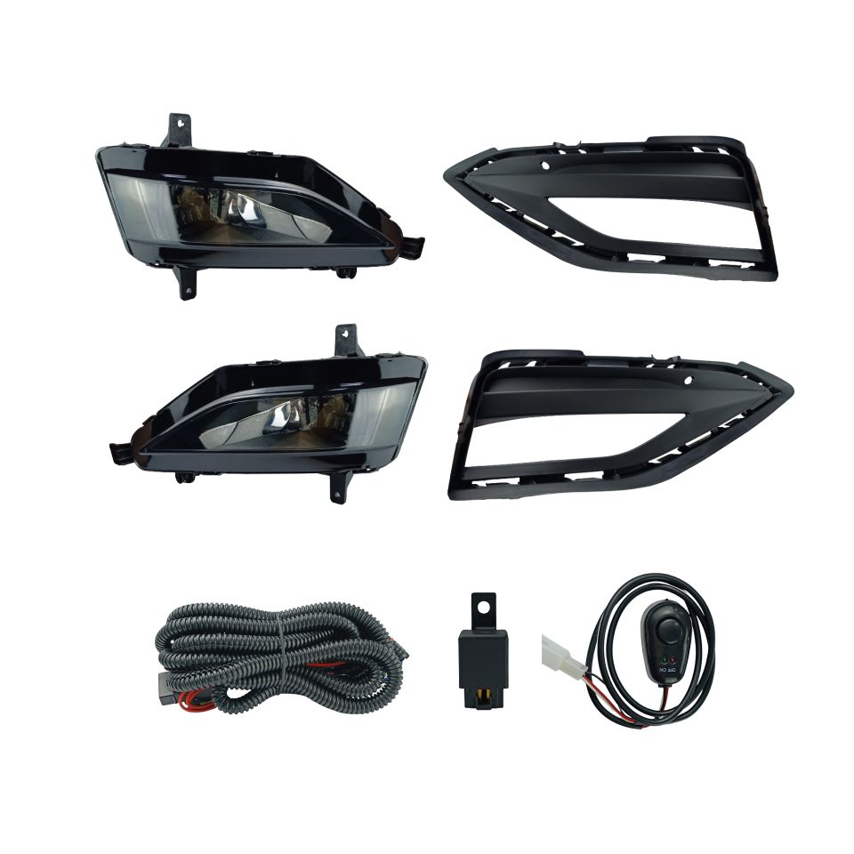 FAROL DE MILHA VW JETTA 2019 / 2021 MOLDURA PRETA BOTÃO MODELO UNIVERSAL