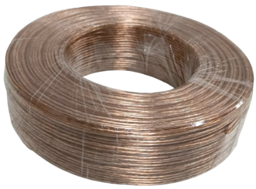 FIO PARALELO X CABLE 2X1,00MM CRISTAL C- 100 MTS