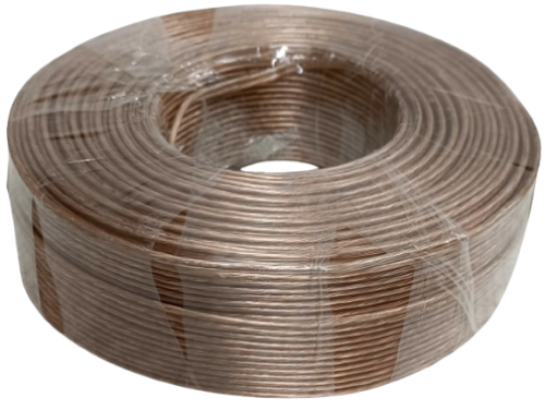 FIO PARALELO X CABLE 2X1,50MM CRISTAL C- 100 MTS