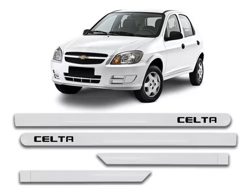 FRISO LATERAL  CELTA 2014 4 PORTAS BRANCO SUMMIT