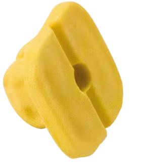 GRAMPO FORRAÇÃO LATERAL E FRISO HONDA A/F COBALT / SPIN / ONIX AMARELO PCT C/ 10 UNIDADES PERMAK