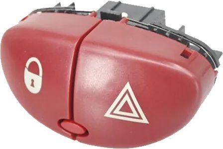 INTERRUPTOR DE TRAVA PEUGEOT206 COM PISCA ALERTA TOPKAR