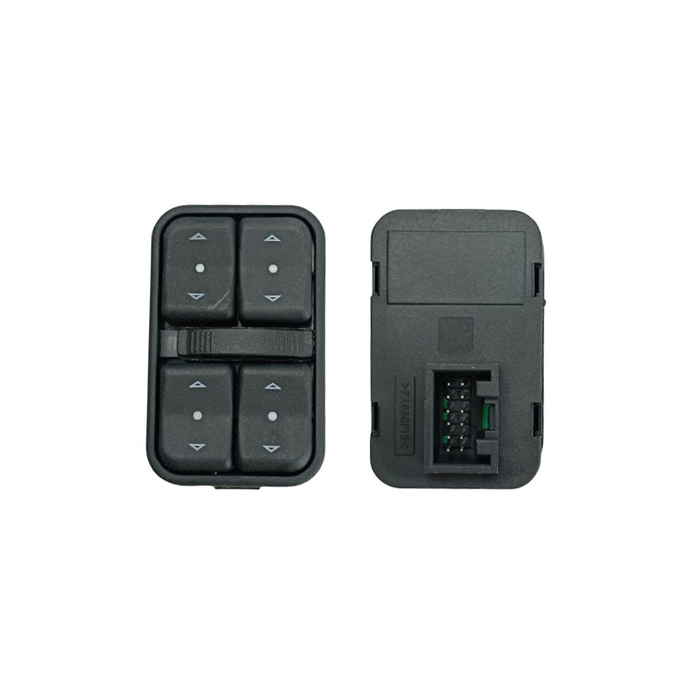 INTERRUPTOR VIDRO AGILE / CELTA QUADRUPLO LED AZUL CINOY
