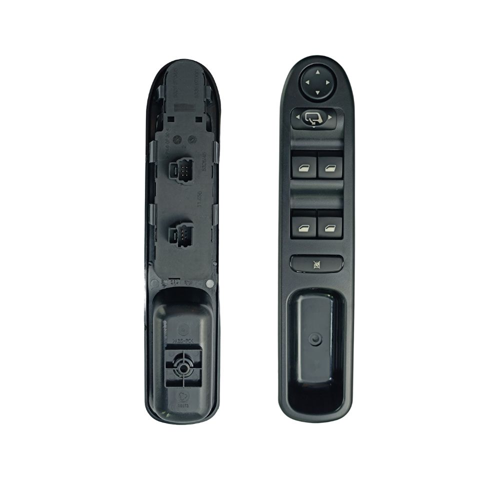 INTERRUPTOR VIDRO PEUGEOT 307 / 406 QUADRUPLO 2004 / 2011 C/ AJUSTE RETROVISOR CINOY