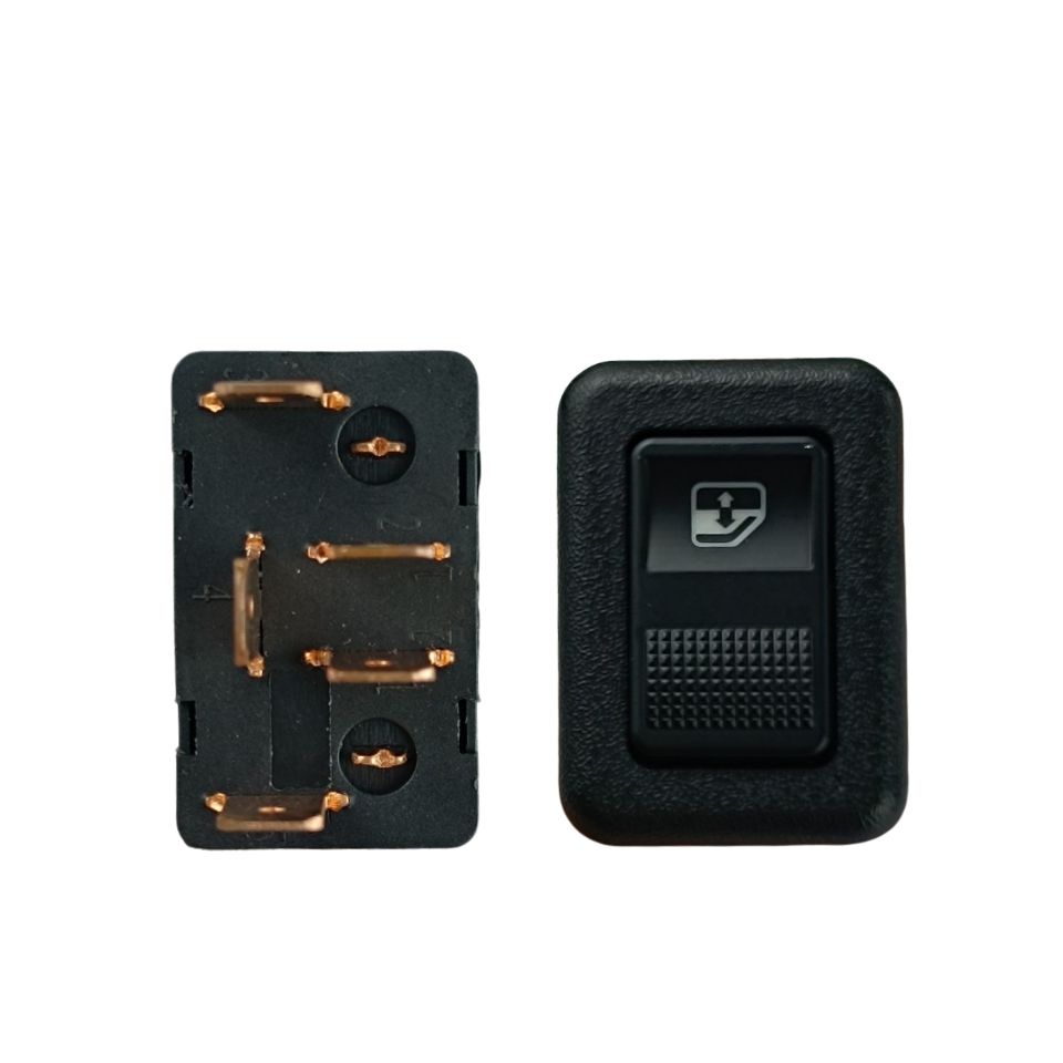 INTERRUPTOR VIDRO SANTANA SIMPLES LED AMBAR 1991 / 1997 CINOY