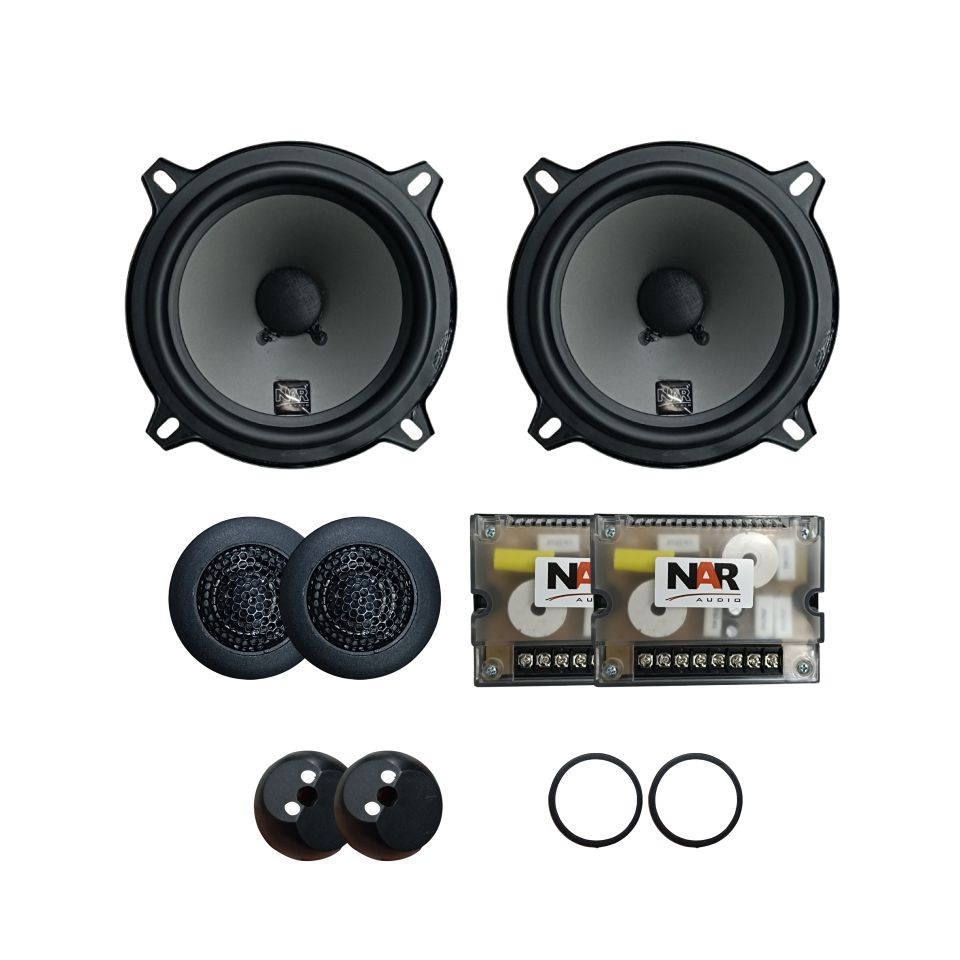 KIT 2 VIAS 5" PP 55 WRMS NAR CROSSOVER ACRILICO