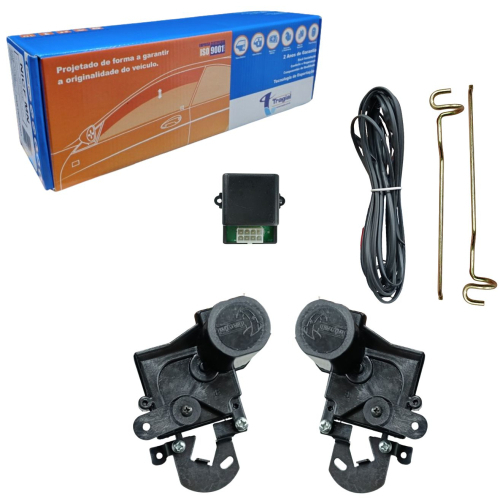 KIT TRAVA ELETRICA FORD FIESTA STREET / COURIER 1997-2002 2 PORTAS TRAGIAL