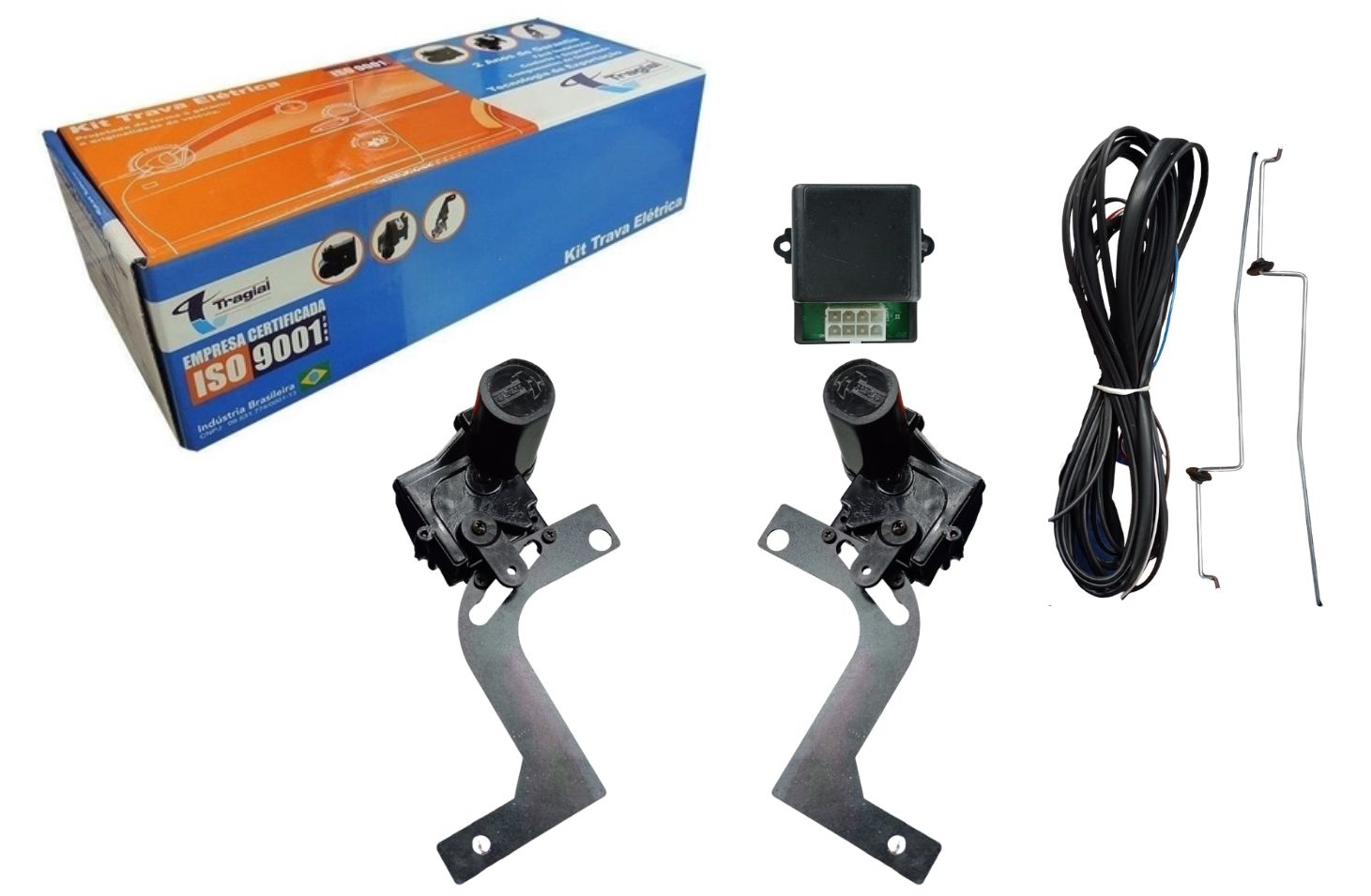 KIT TRAVA ELETRICA HILUX 2005 A 2015 4 PORTAS