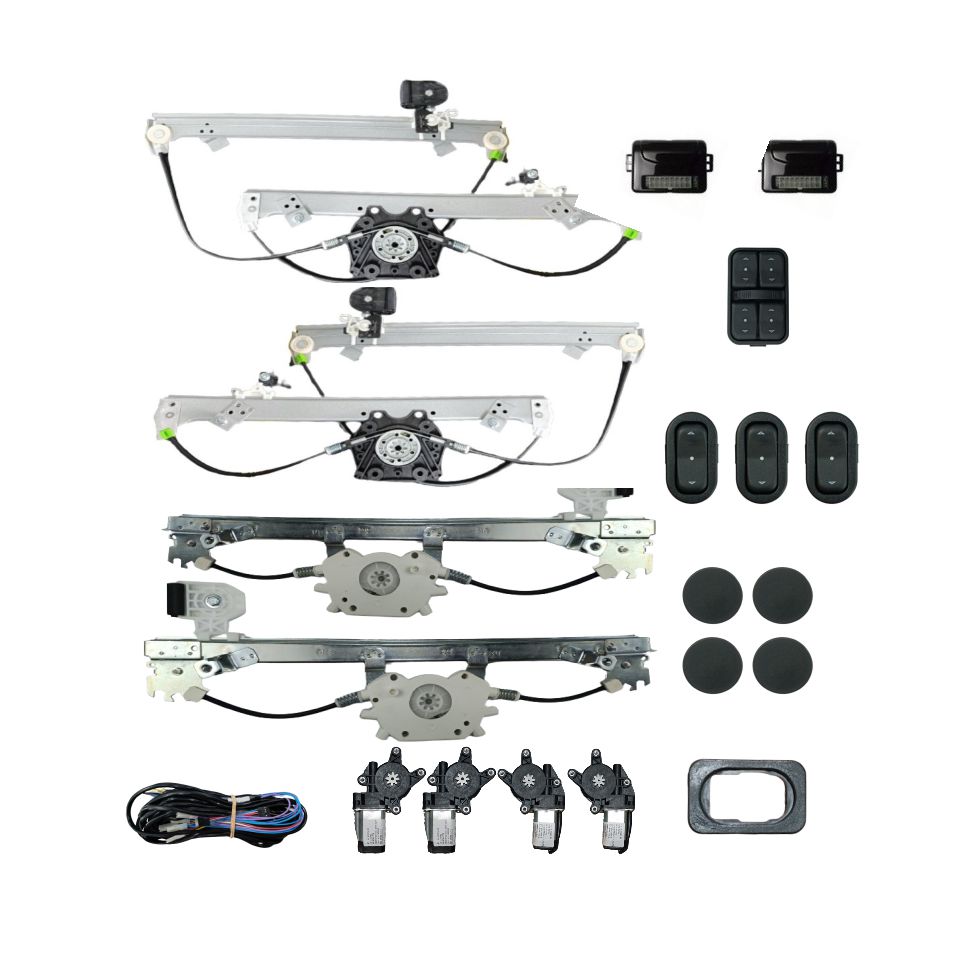 KIT VIDRO AGILE 4P COMPLETO MODULO AW52OEM C/ ANTIESMAGAMENTO