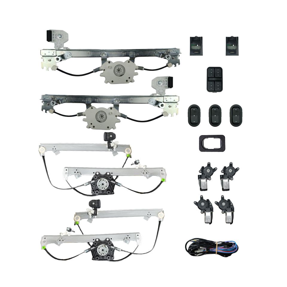 KIT VIDRO AGILE 4P COMPLETO MODULO TSM2D S/ ANTIESMAGAMENTO