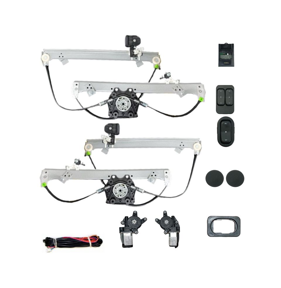 KIT VIDRO AGILE 4P DIANT. NOVA MONTANA 2P MODULO TSM2D S/ ANTIESMAGAMENTO
