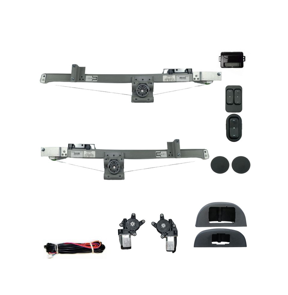 KIT VIDRO DUCATO BOXER JUMPER MODULO TSM2D SEM ANT ESMAGAMENTO