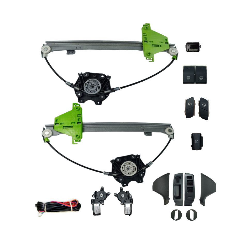 KIT VIDRO FOX TRASEIRO 2010 EM DIANTE MODULO AW52OEM SEM ANTIESMAGAMENTO
