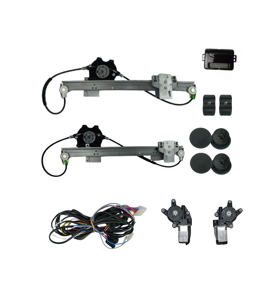 KIT VIDRO GOL BOLA 2 PORTAS INTERRUPTOR NO PAINEL MODULO AW52OEM