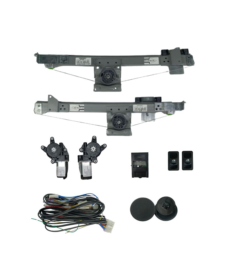 KIT VIDRO GOL QUADRADO / PARATI 2 PORTAS INTERRUPTOR NO CONSOLE MODULO TSM2D