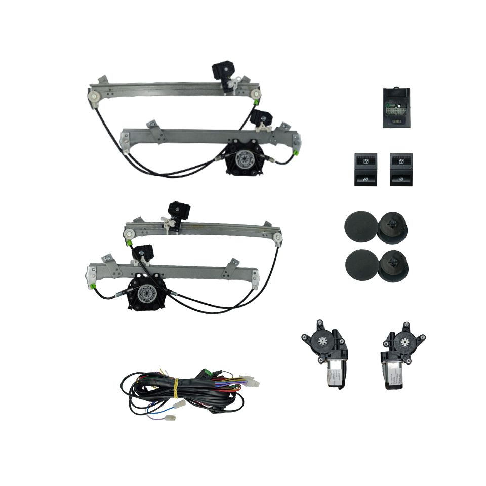 KIT VIDRO GOL / SAVEIRO G3 4P DIANT. INTERRUPTOR NO PAINEL MAQUINA ASAP MODULO TSM2D