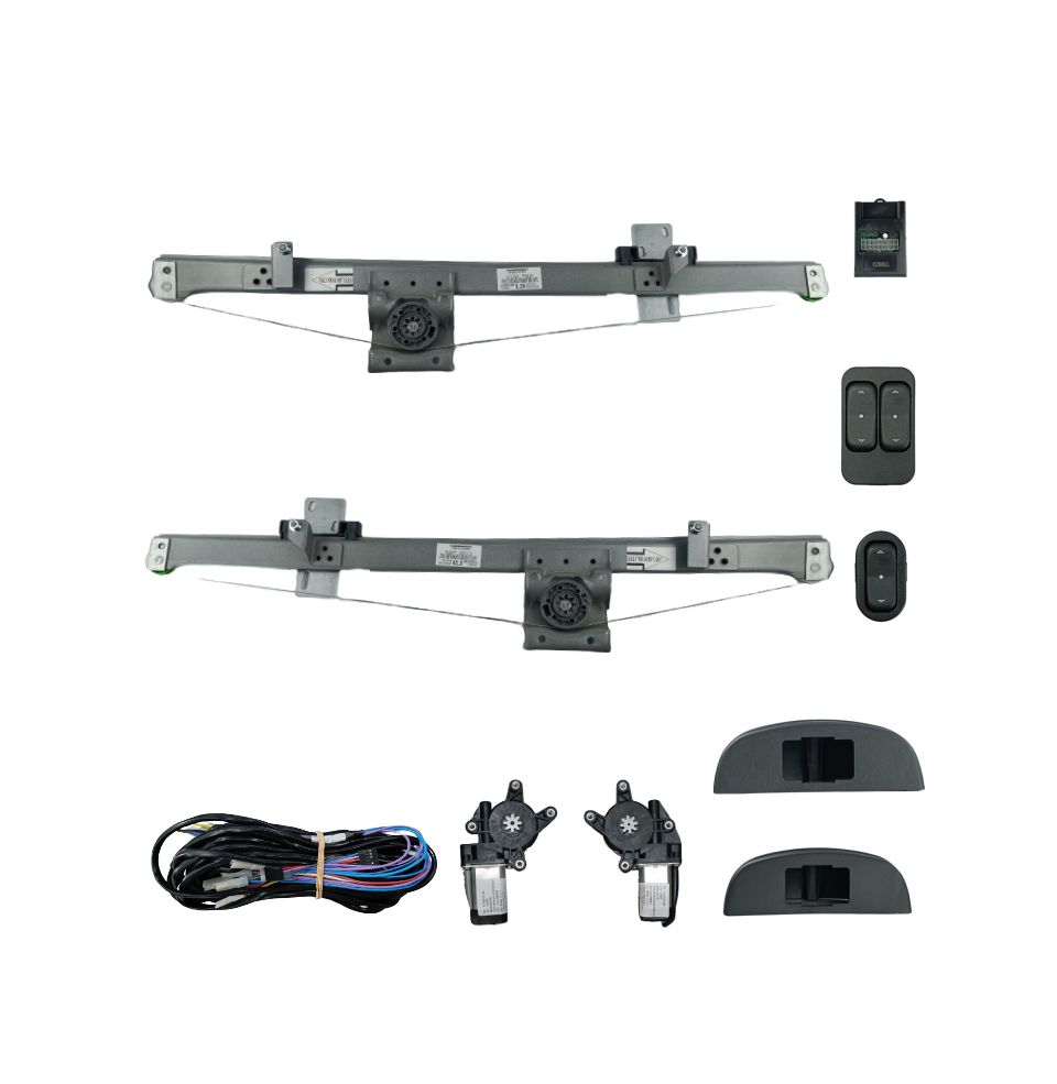 KIT VIDRO IVECO DAILY 2008 EM DIANTE COM MODULO TSM2D SEM ANTISMAGAMENTO