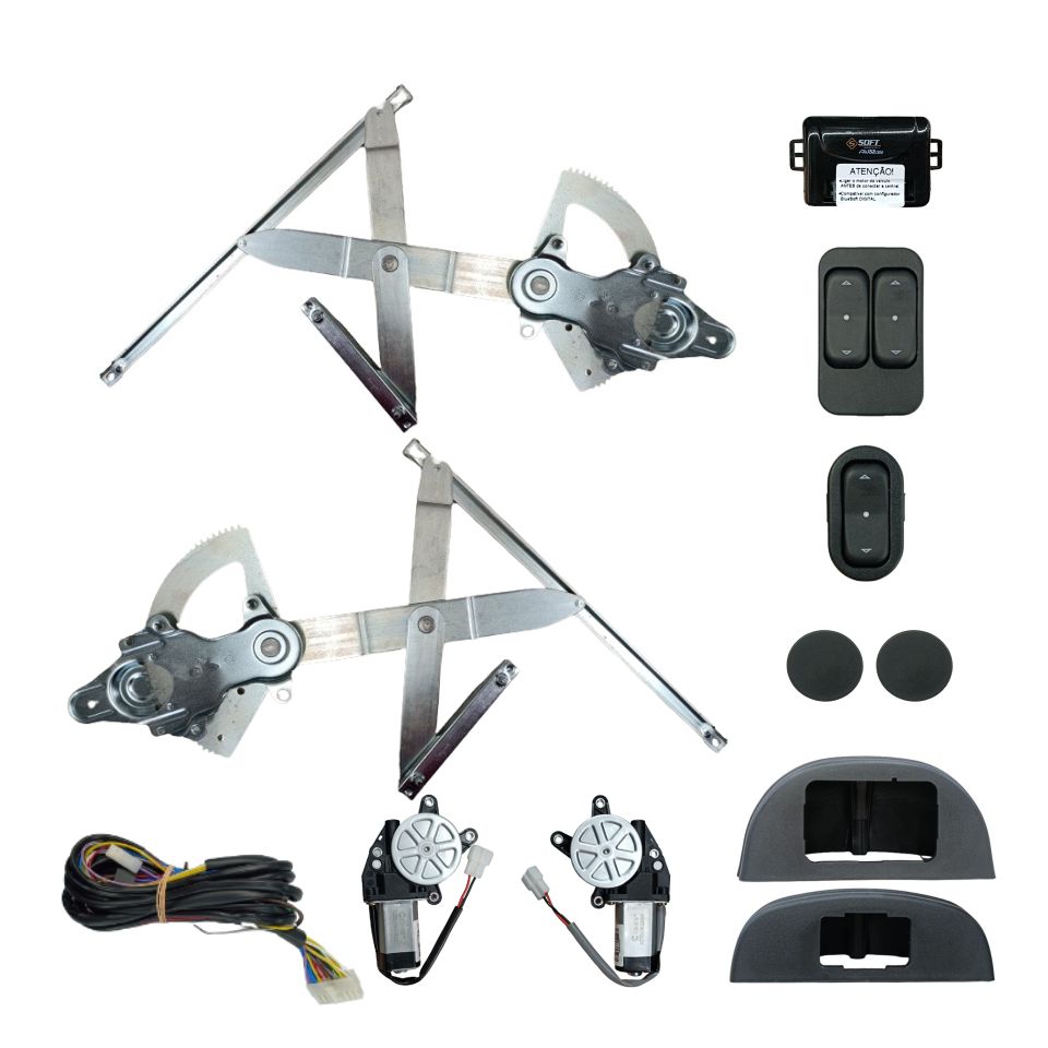 KIT VIDRO NISSAN MARCH / VERSA 2011... MODULO AW52OEM C/ ANTIESMAGAMENTO COM SUBCONJUNTO DO CELTA