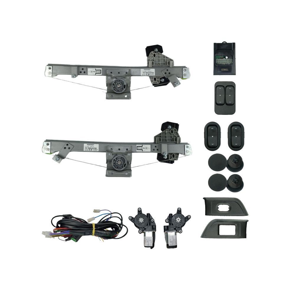 KIT VIDRO ONIX 2012 EM DIANTE PRISMA 2013 EM DIANTE 4P DIANTEIRA MODULO TSM2D S/ ANTIESMAGAMENTO