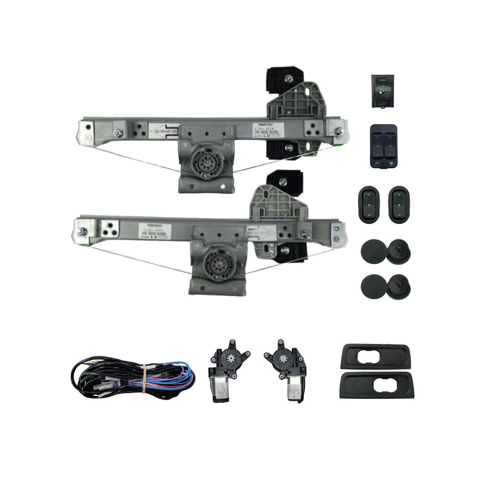 KIT VIDRO ONIX 4P TRASEIRO C/ SUB CONJUNTO DO CELTA MODULO AW52OEM C/ ANTIEMAGAMENTO
