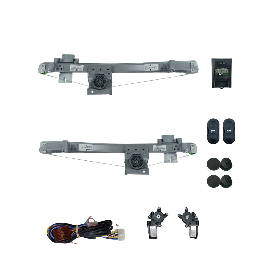 KIT VIDRO SANDERO 4P DIANT. ATE 2013 MODULO TSM2D S/ ANTIESMAGAMENTO