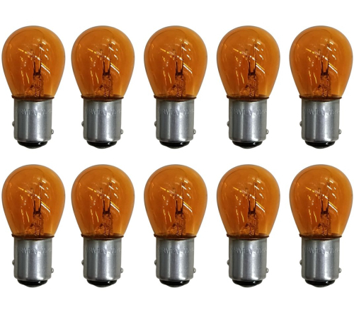 LAMPADA 2 POLOS COMUM AMBAR CX C/ 10 UNID CINOY POLO DESENCONTRADO