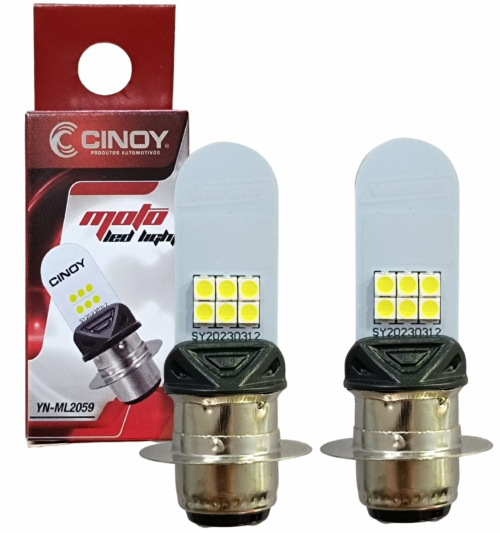 LAMPADA LED CINOY M5 PARA MOTO 6500K 10W 1000 LUMENS CINOY