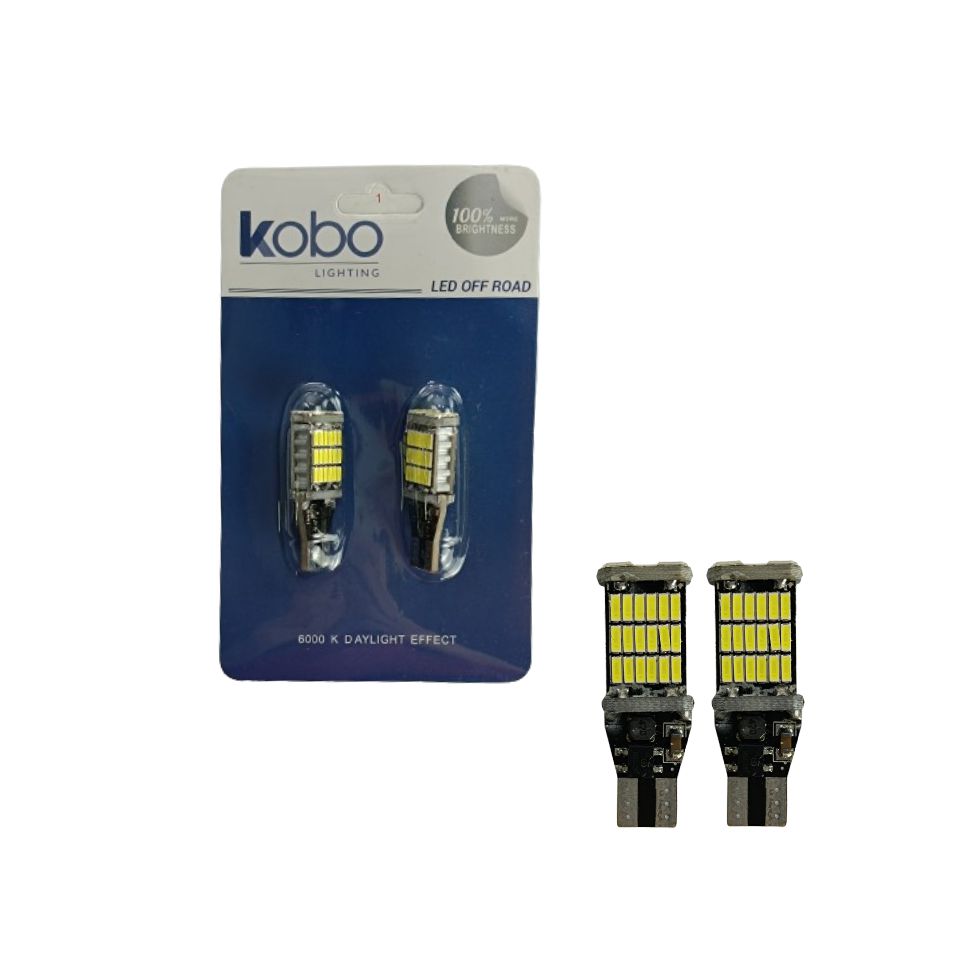 LAMPADA LED PINGAO 2821 12V 45 SMD BRANCO 1 PAR