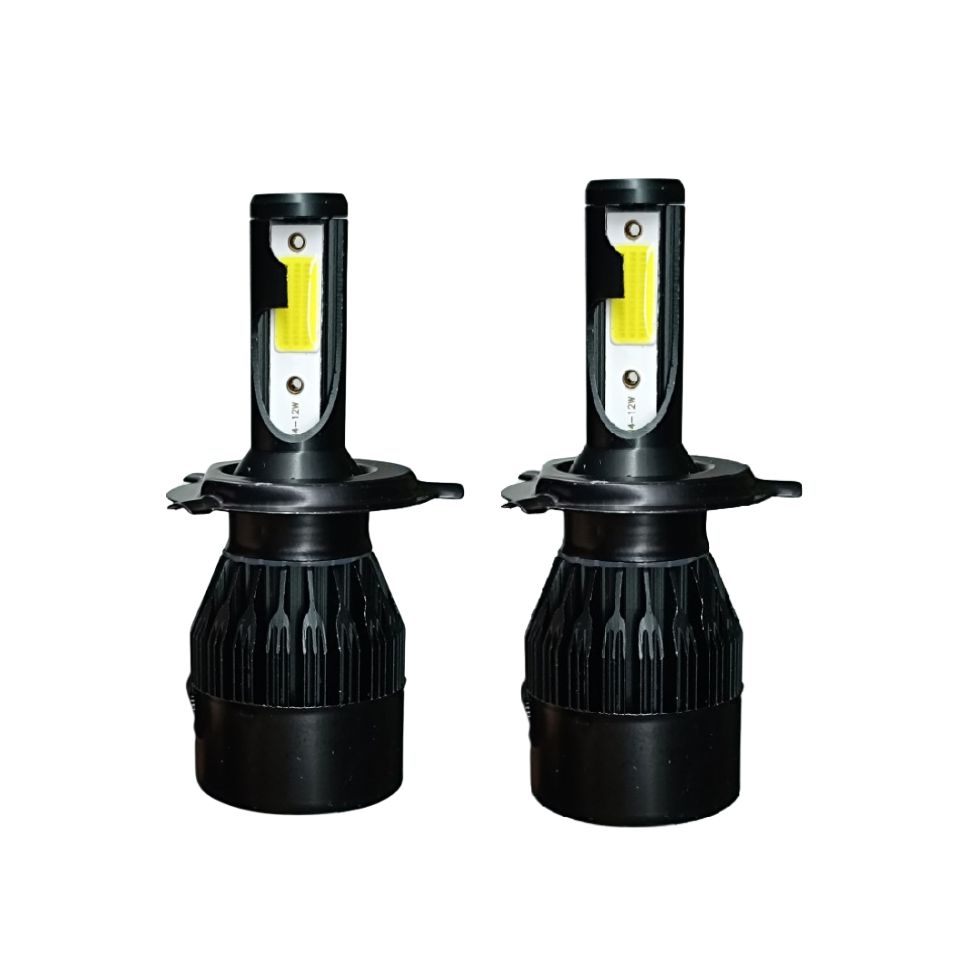 LAMPADA LED VCLEAR 6000K H4 C6 12V
