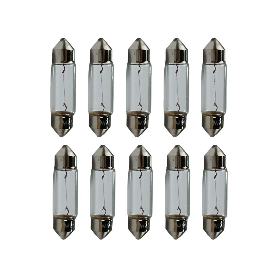 LAMPADA TORPEDO 35 MM 12V 5W COMUM CINOY CX C/10 UNID