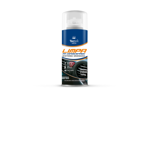 LIMPA AR CONDICIONADO TECBRIL GRANADA SPRAY LIMA LIMAO 150ML-60G