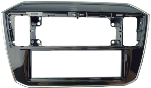 MOLDURA 1 DIN VW UP 2017 EM DIANTE BLACK PIANO