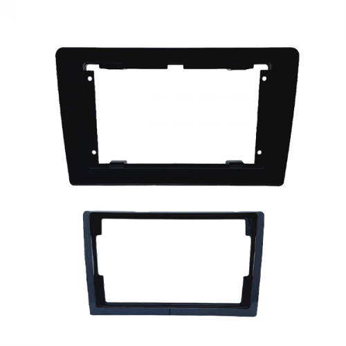MOLDURA 10.1" / 9" CAMINHAO FLUTUANTE VW CONSTELLATION PRETA FIAMON