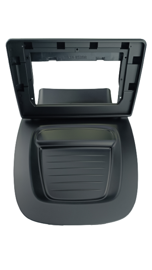 MOLDURA 10.1" FORD ECOSPORT 2018 / 2021 PRETO FOSCO AIKON
