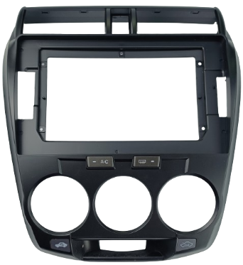 MOLDURA 10.1" HONDA CITY 2009 - 2014 A-C ANALOGICO AIKON