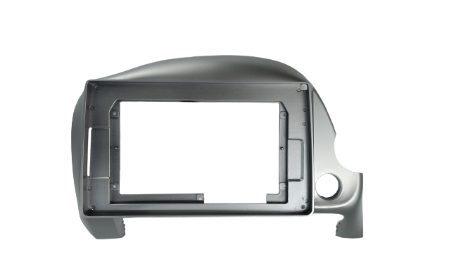 MOLDURA 10.1" HONDA FIT 2009 / 2014 CINZA AIKON
