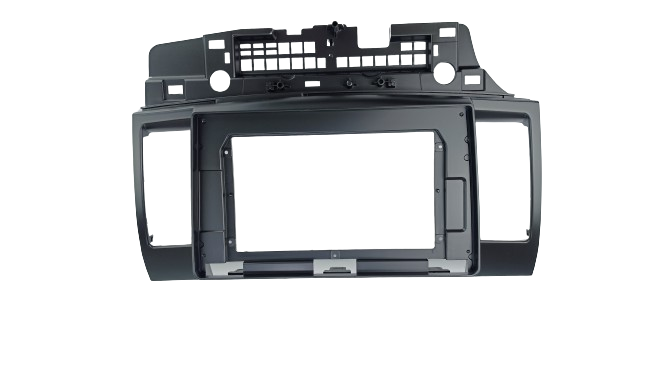 MOLDURA 10.1" MITSUBISHI LANCER 2008 / 2015 PRETO FOSCO AIKON