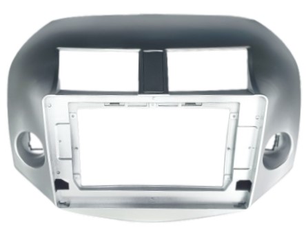 MOLDURA 10.1" TOYOTA RAV 4 2006 / 2013 PRATA AIKON