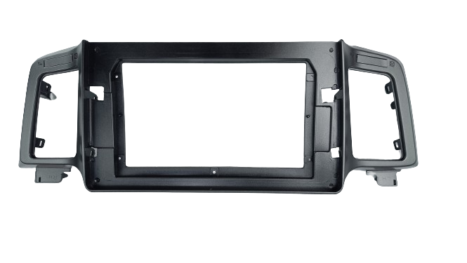 MOLDURA 10.1" TOYOTA RAV 4 2013 / 2019 COM ABER. PARA DIRECIONAVEIS DO DIFUSOR DE AR E 2 TAMPAS PARA
