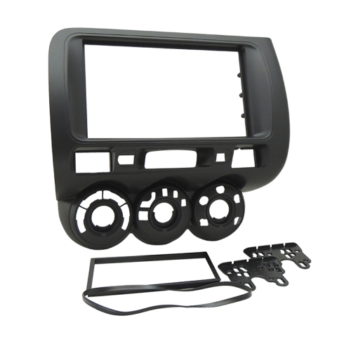 MOLDURA 2 DIN 7" HONDA FIT G1 2004 A 2008 GRAFITE FIAMON