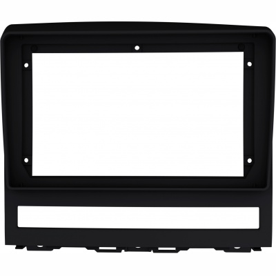 MOLDURA 2 DIN 9" FIAT PALIO STRADA WEEKEND STRADA ADVENTURE IDEA SIENA 08/12 PRETA
