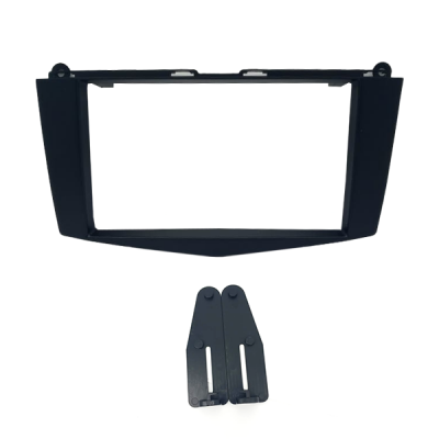 MOLDURA 6.8" MERCEDES BENZ CLASSE C W204 2008-2011 PRETA FIAMON